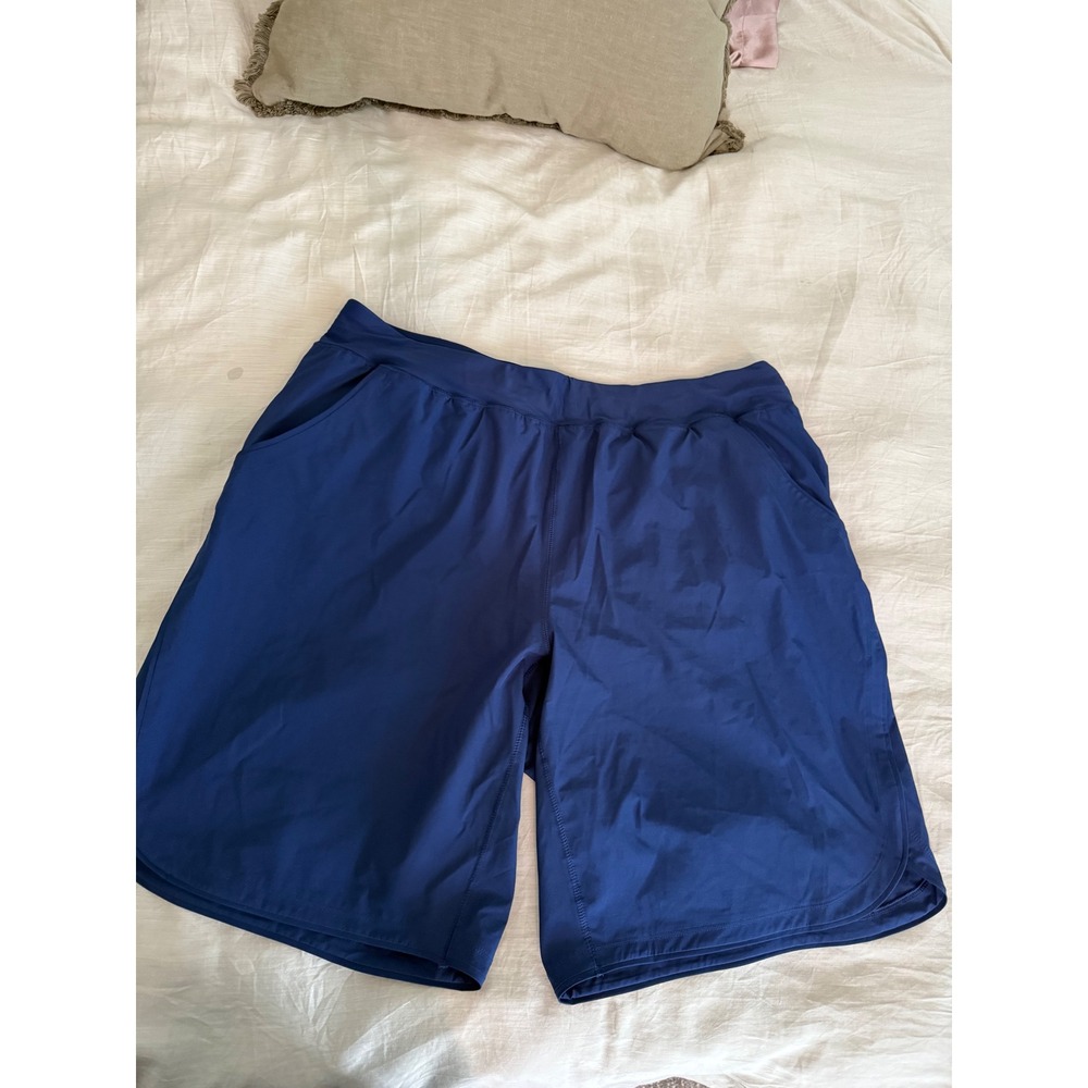 Lands' End 22W Women's Swim Shorts Navy‎ Board Shorts Mesh Lined Plus Size